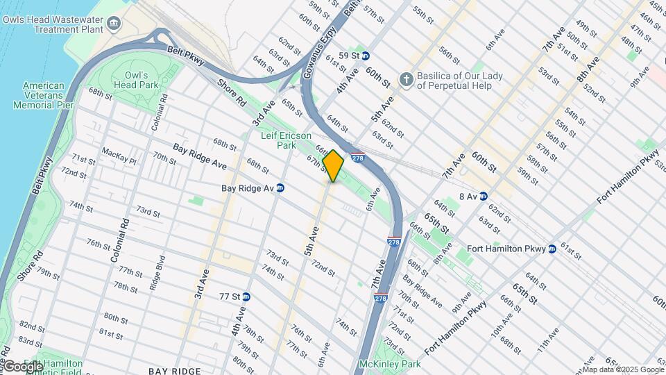 6717 5th Ave, Unit FL 3 Map and Location Details