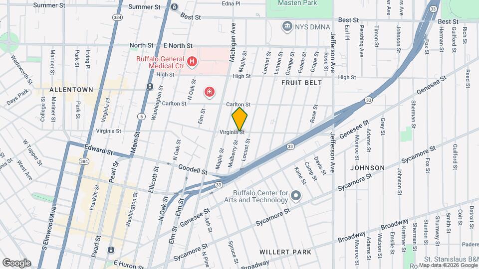 119 Mulberry St Map and Location Details