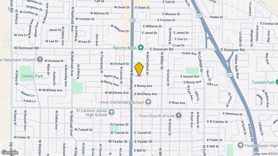 120 E Sunset Ave-Unit -B Map and Location Details