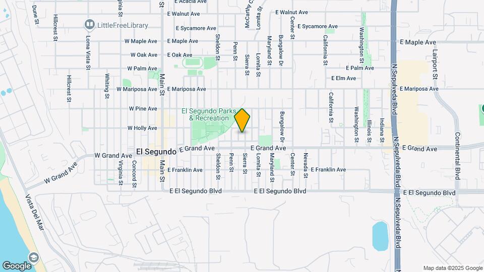 329 Sierra St Mapa y Detalles de la Ubicación