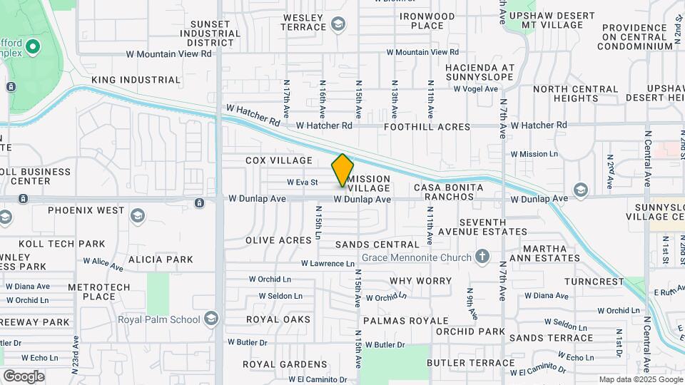 1524 W Dunlap Ave, Unit 5C Map and Location Details