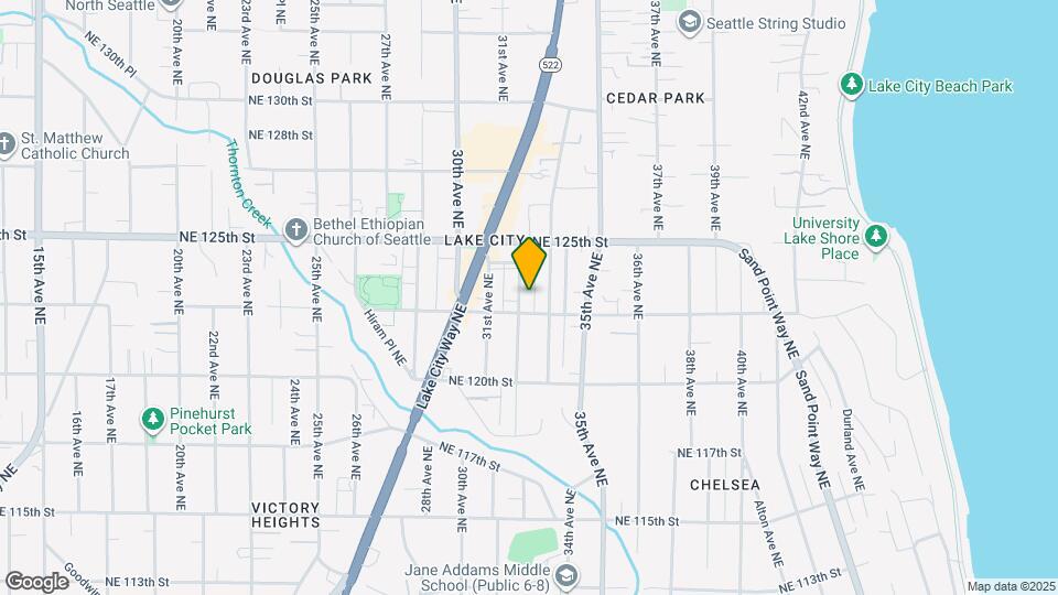 12314 32nd Ave NE Map and Location Details