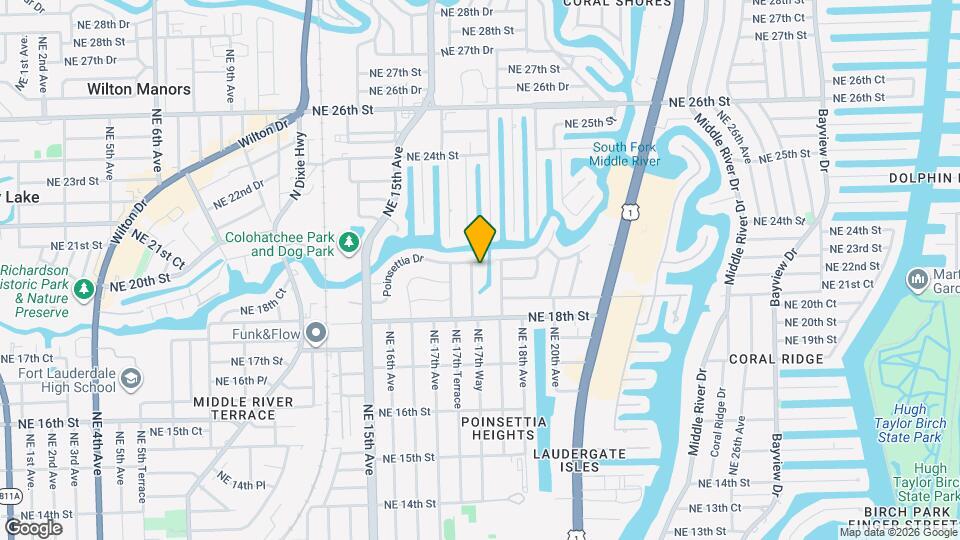 2004 NE 17th Way Map and Location Details