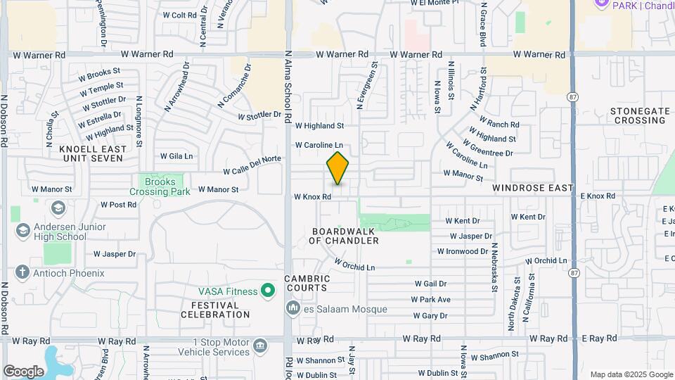 1412 N Jay St Map and Location Details