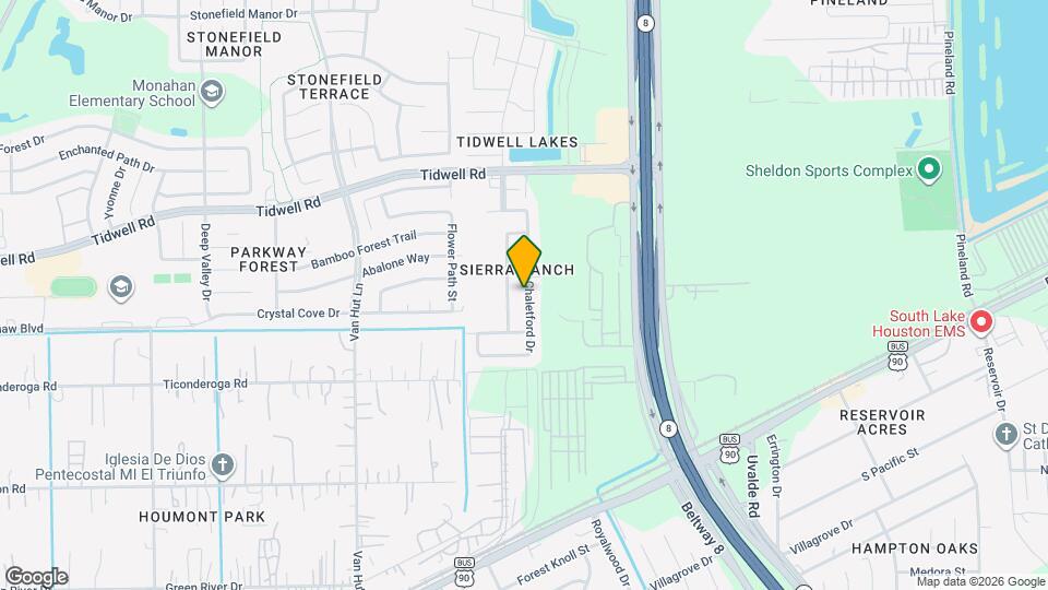 8567 Chaletford Dr Mapa y Detalles de la Ubicación