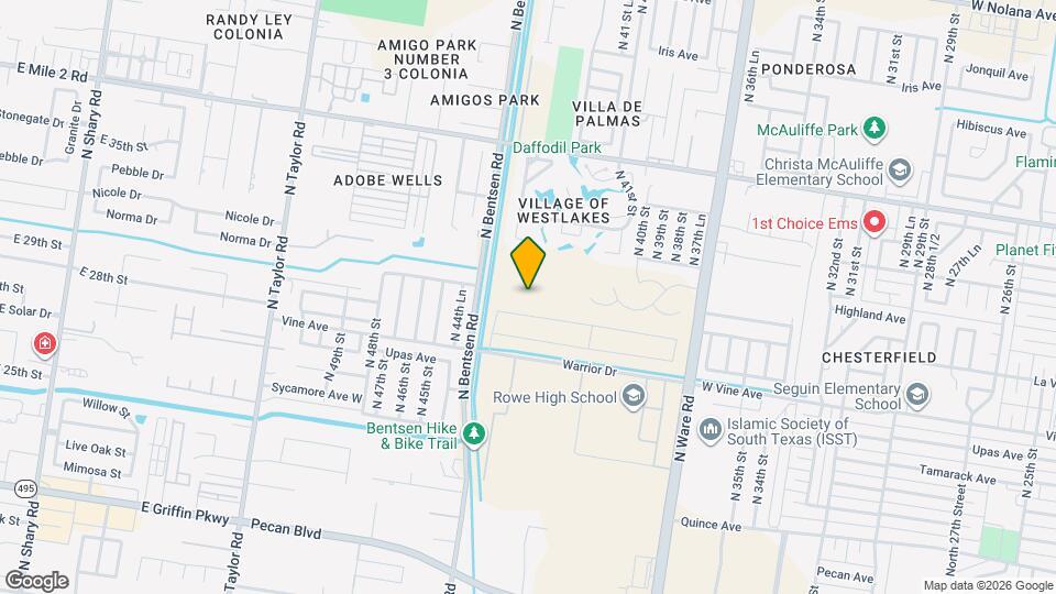 4201 Walnut Ave, Unit 3 Map and Location Details