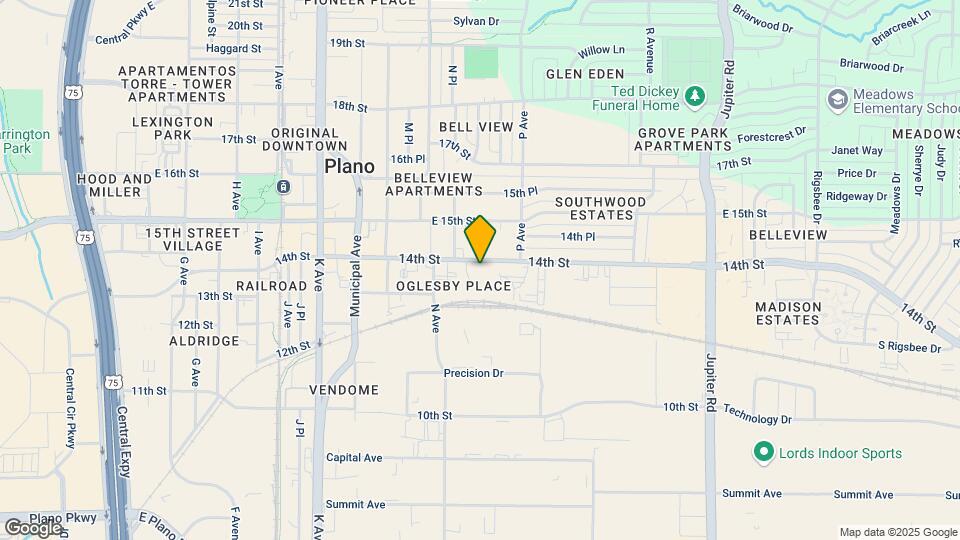 3801 14th St Mapa y Detalles de la Ubicación