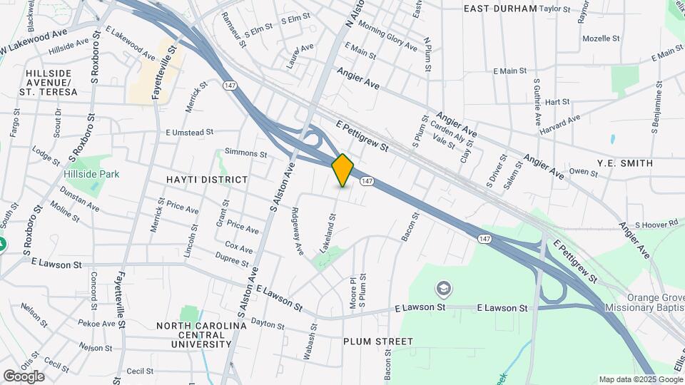 427 Lakeland St Map and Location Details