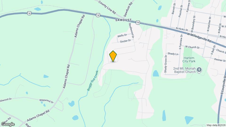 123 Pebble Ln Map and Location Details