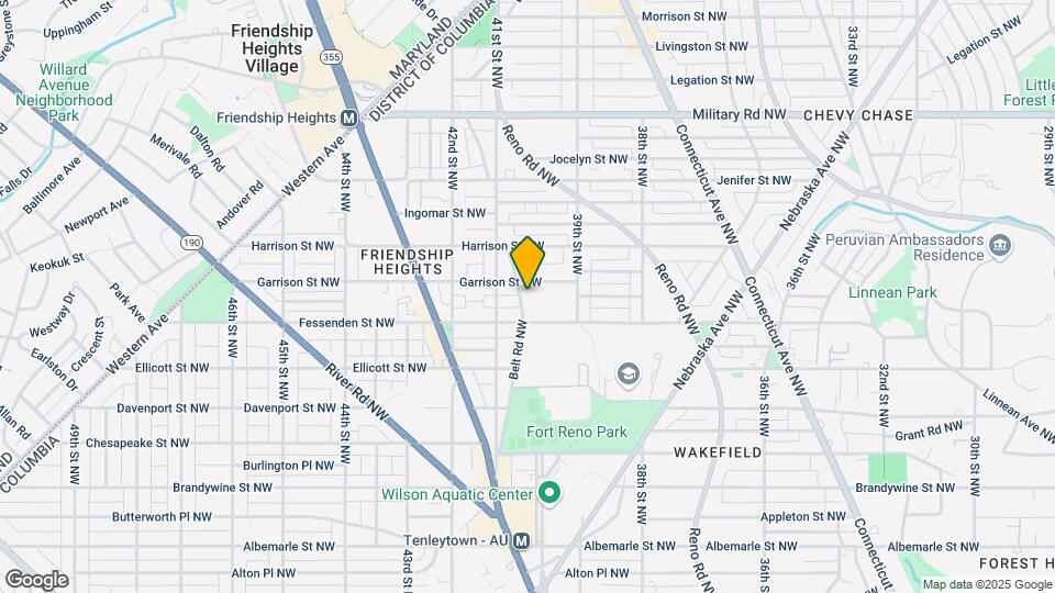 5013 Belt Rd NW Map and Location Details