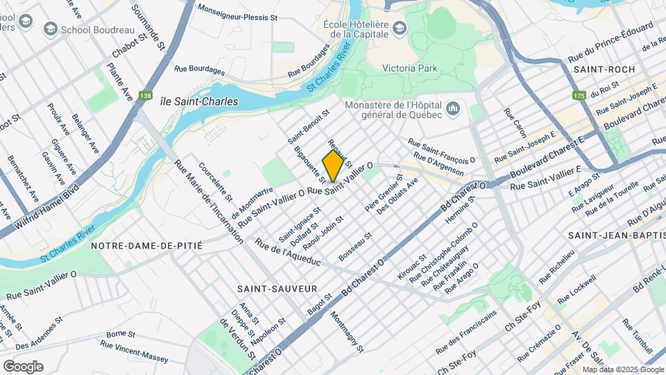 498 Saint-Vallier Rue O Map and Location Details