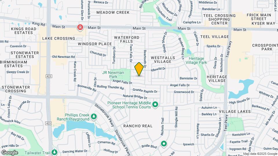 1619 Marble Falls Dr Map and Location Details