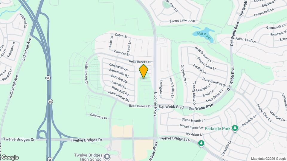 2598 Gold Brk St Mapa y Detalles de la Ubicación