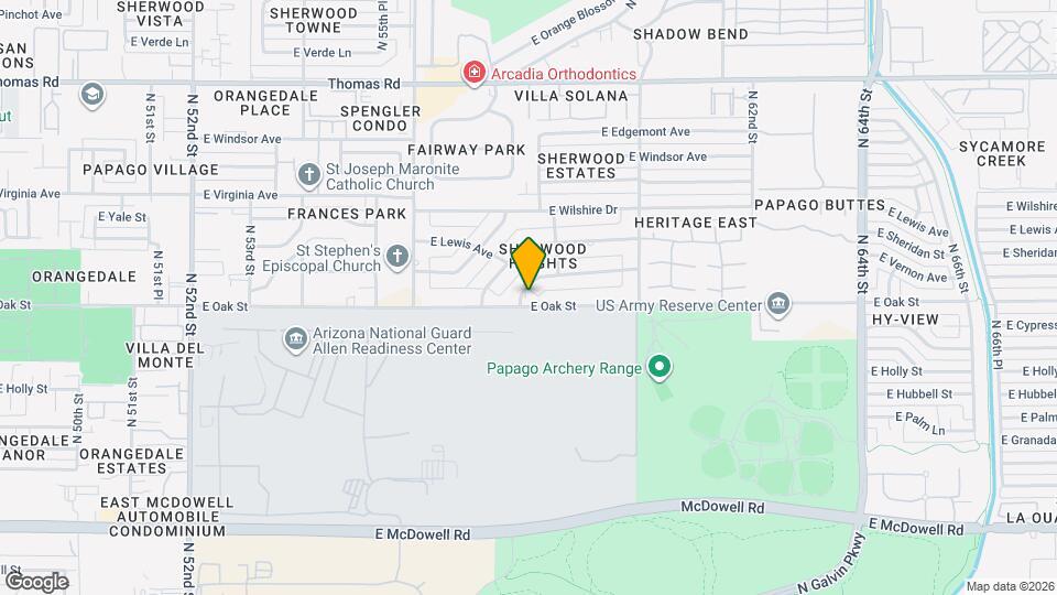 2311 N 58th St Map and Location Details