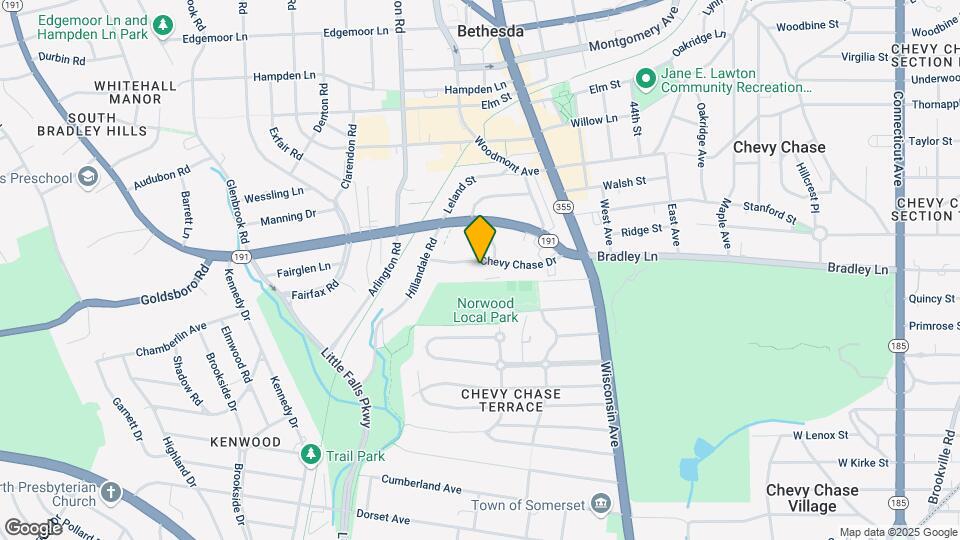 4810 Chevy Chase Dr Map and Location Details