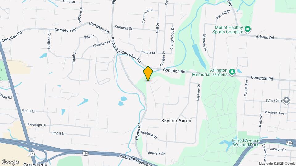 8853 Planet Dr Map and Location Details