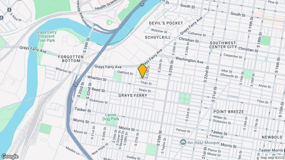 2716 Latona St Map and Location Details