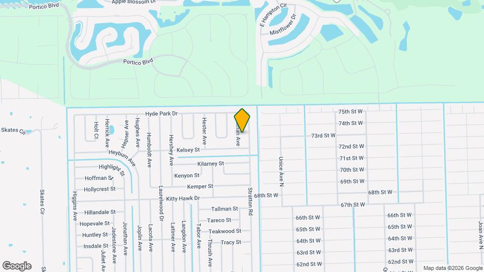 6136 Hellman Ave Map and Location Details