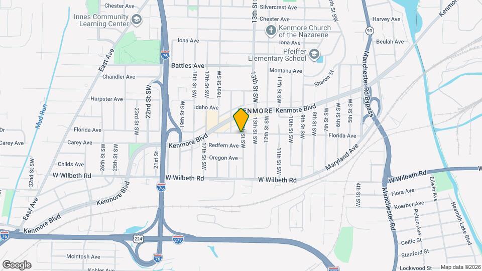 872 Florida Ave Map and Location Details
