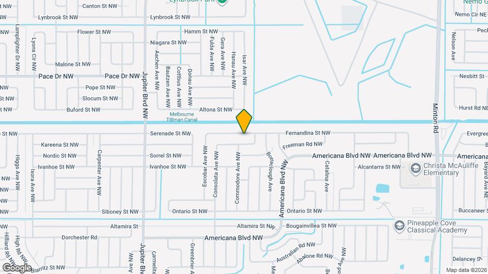 660 Fernandina St NW Map and Location Details