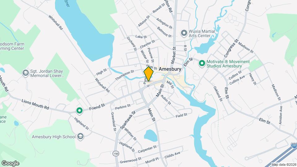 45 Friend St Map and Location Details