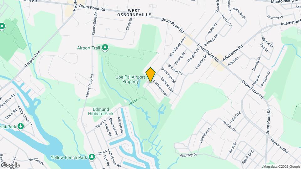 316 Northrop Rd Map and Location Details