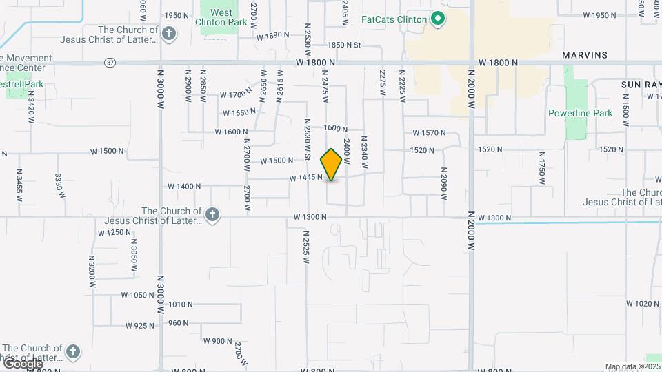 1404 N 2475 W Mapa y Detalles de la Ubicación