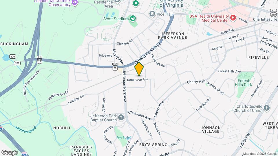 203 Robertson Ave Map and Location Details