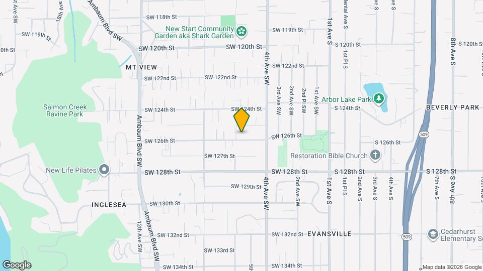 448 SW 126th St Map and Location Details