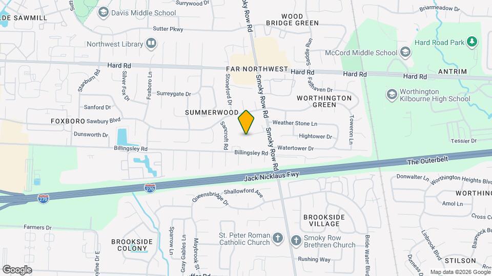 1967 Slaton Ct Mapa y Detalles de la Ubicación