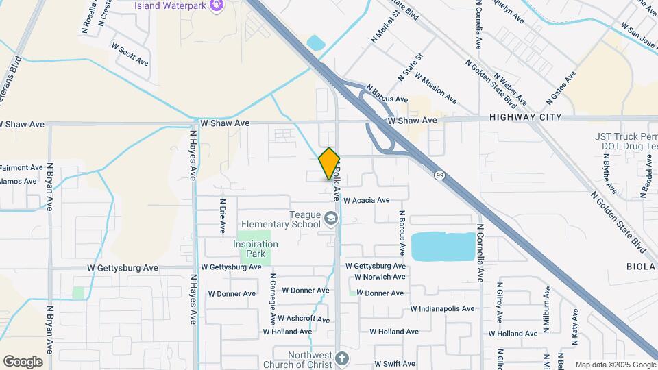 4781 N Polk Ave Map and Location Details