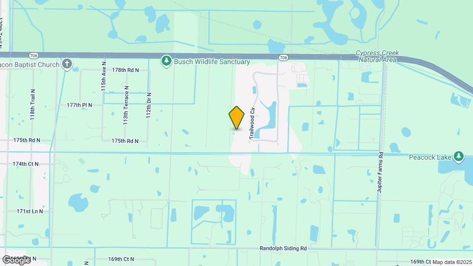 17602 Bridle Ln Map and Location Details