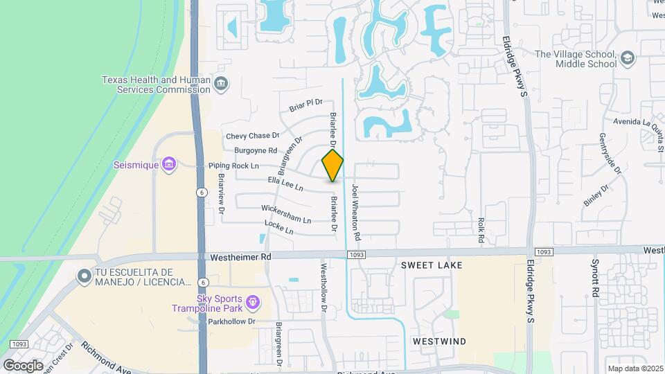 13910 Ella Lee Ln Map and Location Details