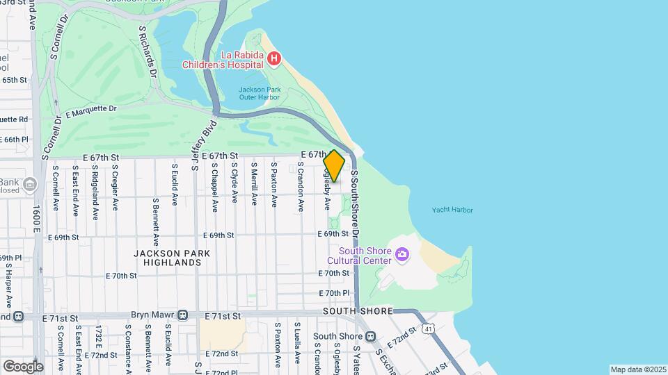 6747 S Oglesby Ave Mapa y Detalles de la Ubicación