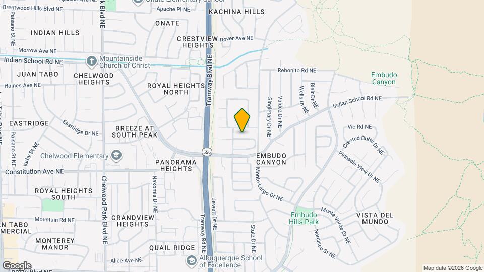 13121 Neon Ave NE Map and Location Details