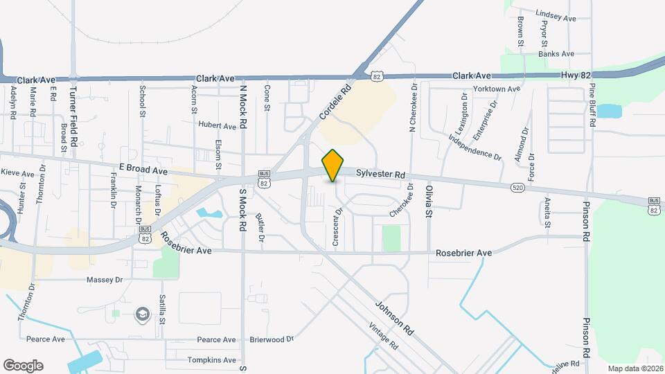 2505 Cherokee Dr Map and Location Details