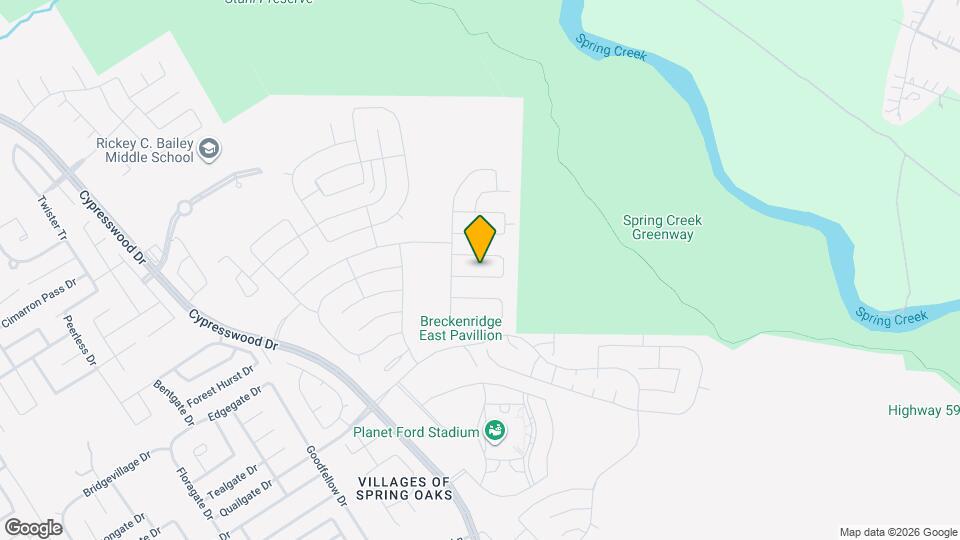 5703 Redstone Gardens Dr Map and Location Details