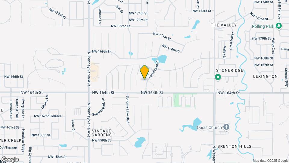 16521 Fenwick Blvd Map and Location Details