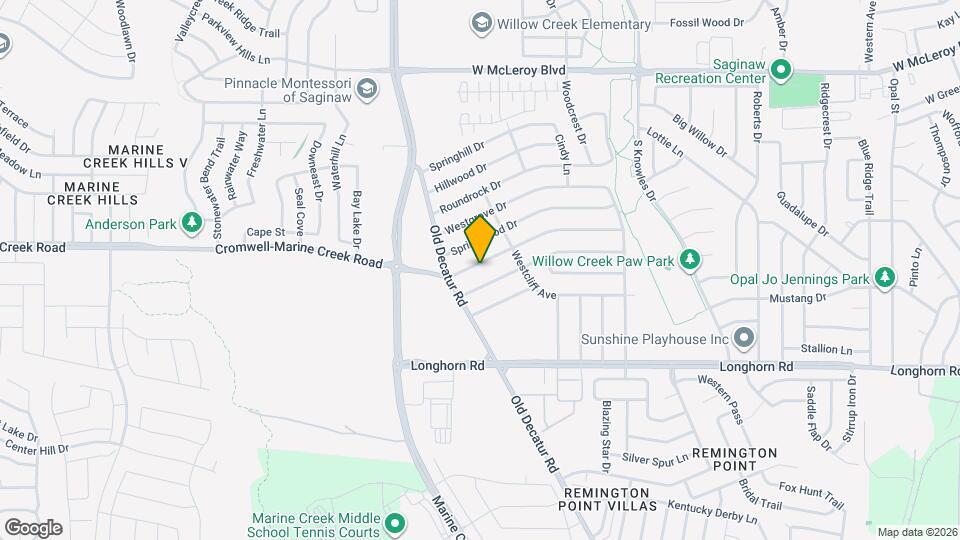 1129 W Hills Terrace Map and Location Details