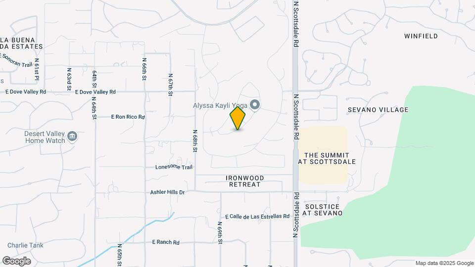 32707 N 70th St Map and Location Details