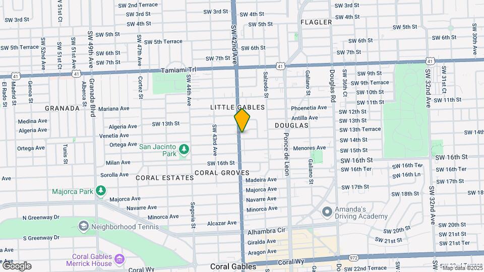 4145 SW 14th St Map and Location Details