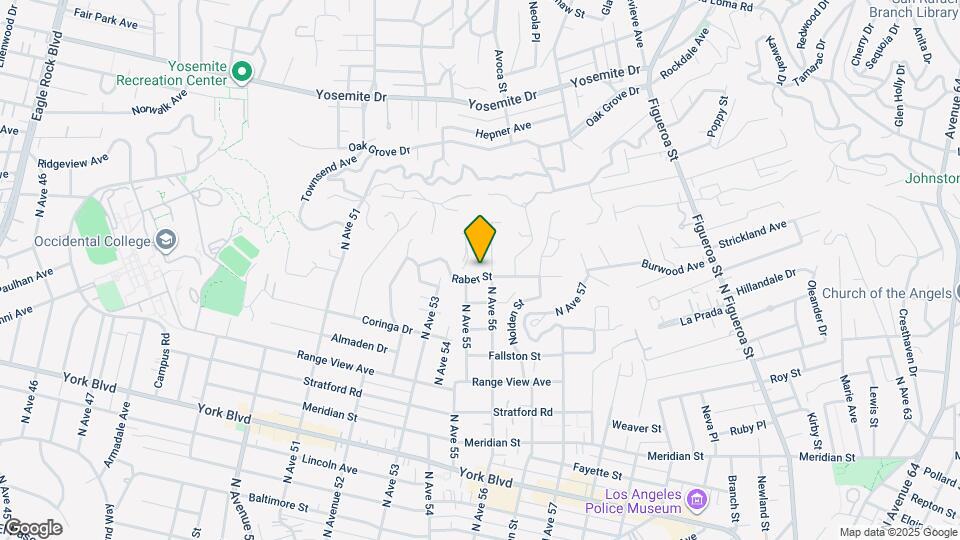 5529 Raber St Map and Location Details