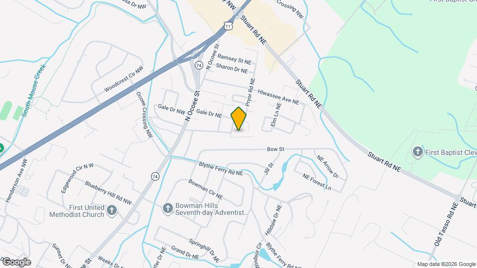 274 Savannah Ave NE Map and Location Details