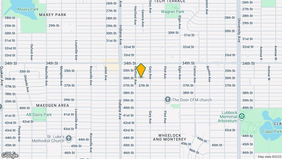 3213 36th St Map and Location Details