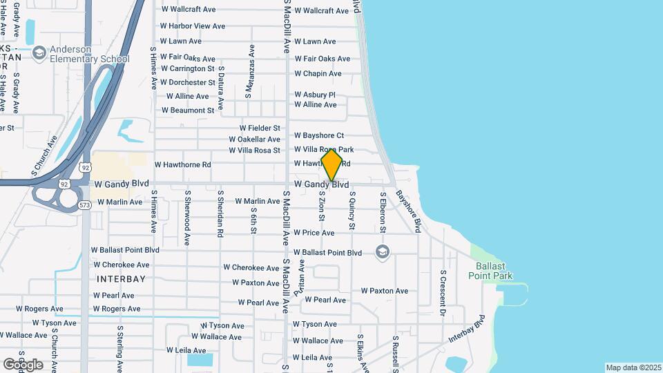 2912 W Gandy Blvd Map and Location Details