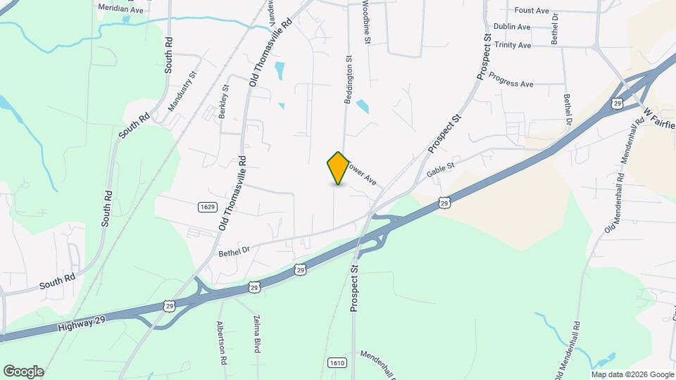 1233 Dixie Pl Map and Location Details