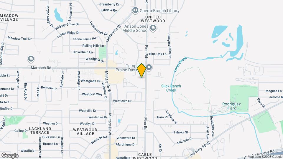 1721 Pinn Rd Map and Location Details