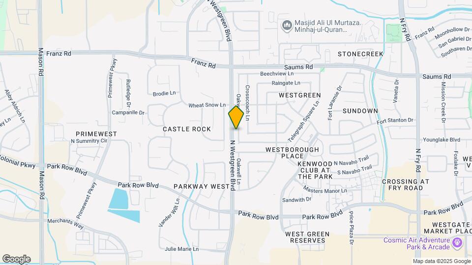 1927 Oakwell Ln Map and Location Details