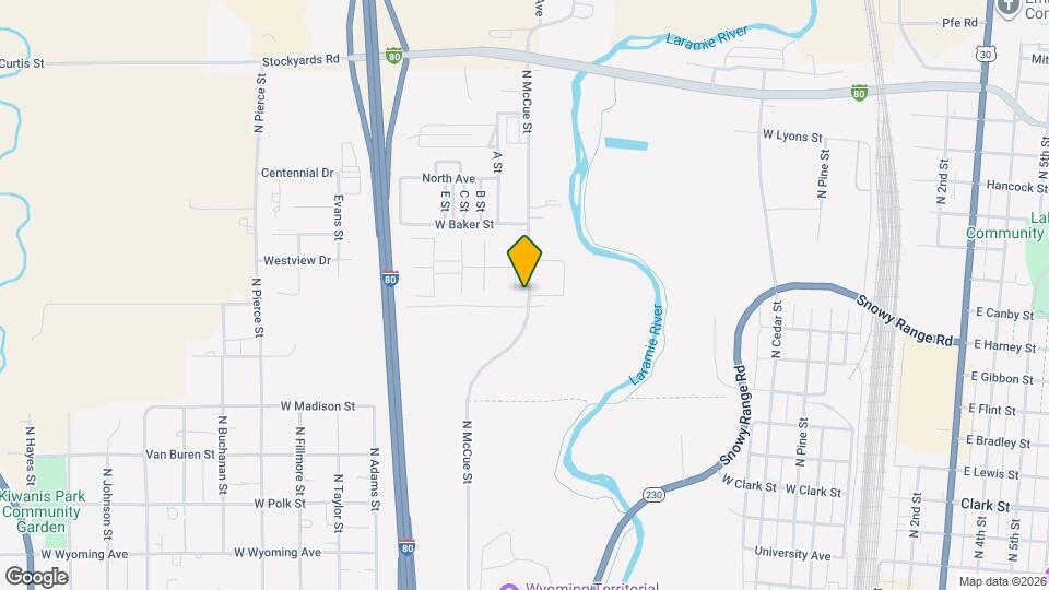 954 N McCue St Map and Location Details