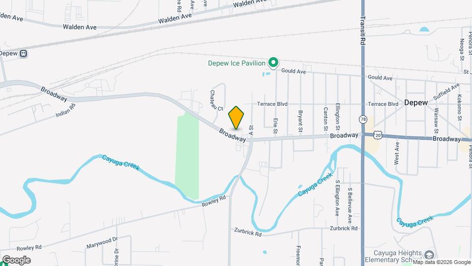 4510 Broadway Map and Location Details